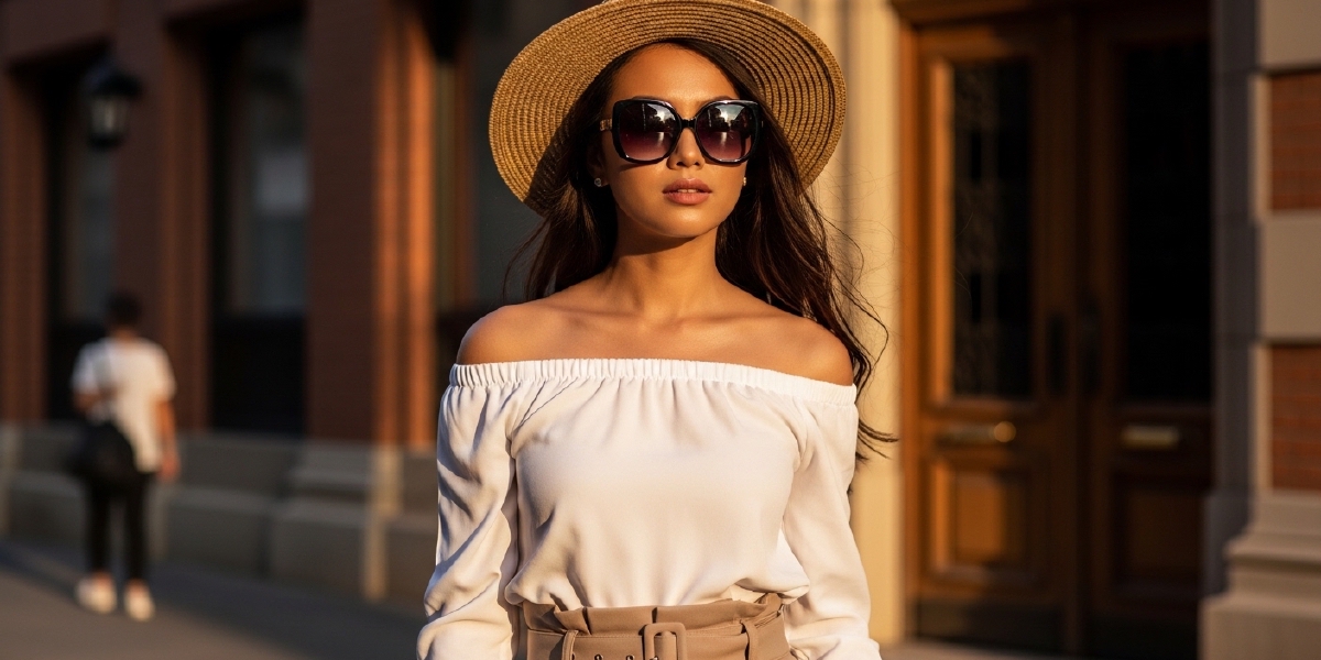 Chic Summer Street Style Portrait