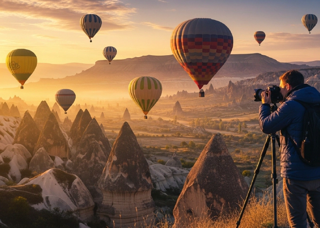 Hot Air Balloon Sunrise Photography