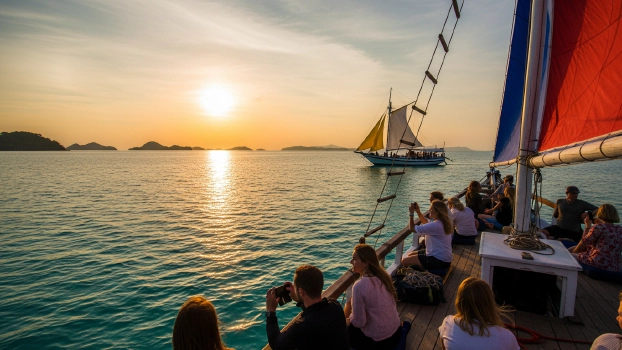 Labuan Bajo Sunset Sailing Trip
