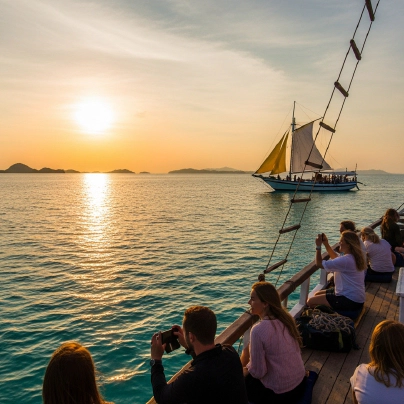 Labuan Bajo Sunset Sailing Trip