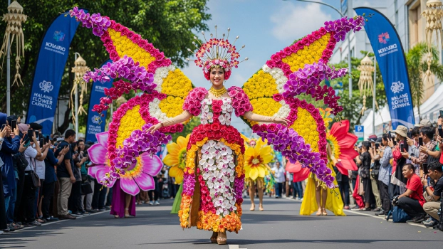 Malang Flower Carnival Parade