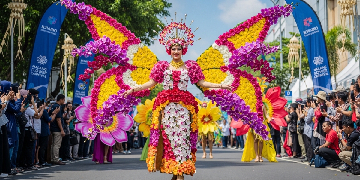 Malang Flower Carnival Parade