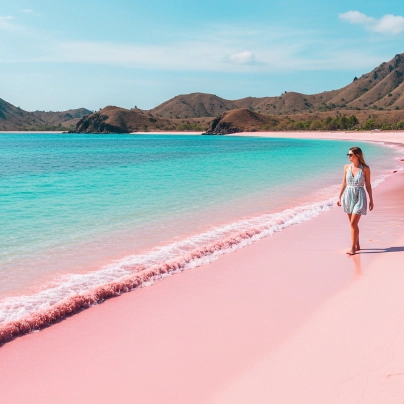 Pink Beach Lombok: A Rare Coastal Beauty