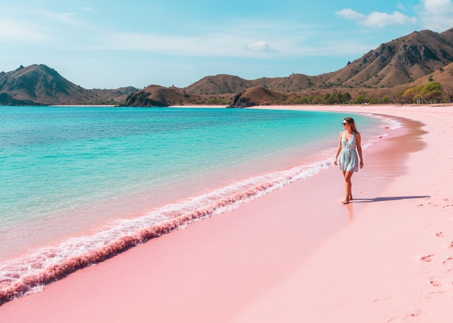 Pink Beach Lombok: A Rare Coastal Beauty