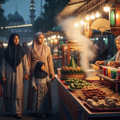 Ramadan Night Market in Solo
