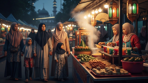 Ramadan Night Market in Solo