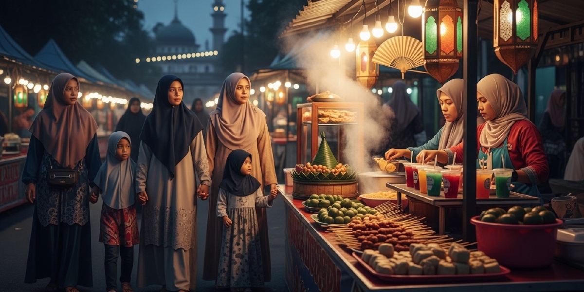 Ramadan Night Market in Solo