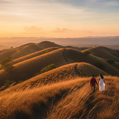 Sumba’s Rolling Hills and Savanna Landscapes