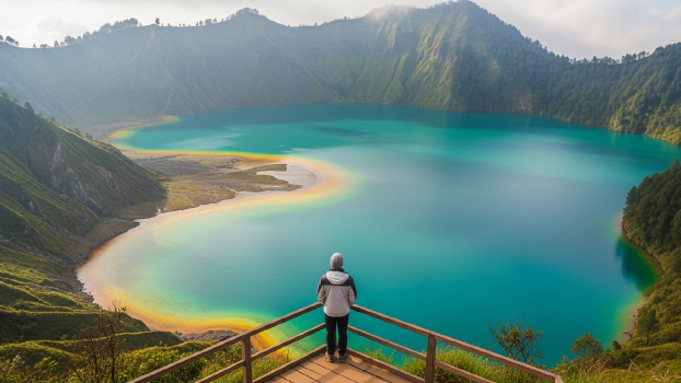 Telaga Warna: The Color-Changing Lake