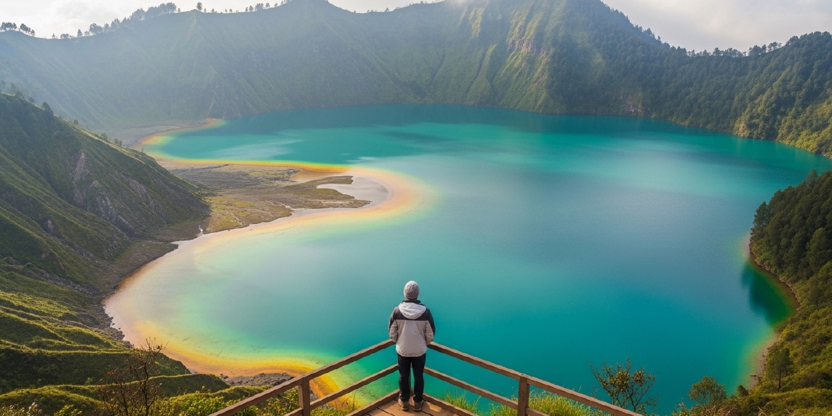 Telaga Warna: The Color-Changing Lake