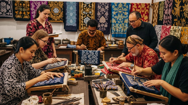 Yogyakarta Batik Workshop Experience